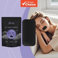 Advanced Quiet Night Mouth Tape 30Pcs Anti Snore Sleep Strip For Nasal Breathing Mouth Closure Restf
