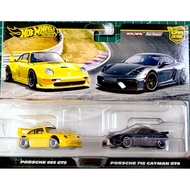 Hotwheel Premium Twinpack Porsche 993 GT2 & Porsche 718 Cayman GT4
