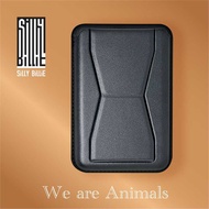 Silly Billie 2 in 1 leather magSafe wallet premium foldabale d bag phone stand