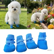 Kiki 4pcs Outdoor Canine Shoes Waterproofed Slip Resistant Versatiles Application