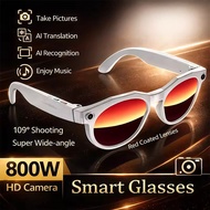 W611 2026 New 8K HD AI Smart Glasses Men ChatGPT 800MP Camera WiFiBluetooth Call AI Translation Voic