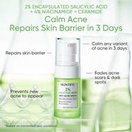SKINTIFIC 2% Salicylic Acid Anti Acne Serum Spot Scars  Brightening Face Serum  (20ml)