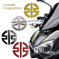 2pcs 3D Motorcycle Logo Stickers Emblem Badge Decal Tank Wheel for Kawasaki Z800 Z900 Z650 H2 H2R Mo