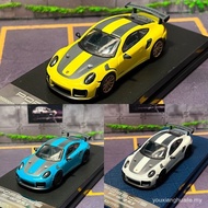 Available1/64 Porsche 911 GT2 RS alloy diecast car toy collection gift Q7P9 AK4R