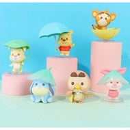 Winnie the Pooh and Friendw Blind Box Figurine Rainy Days Miniso