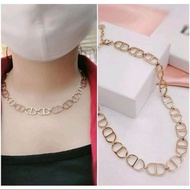 TITANIUM CD BRACELET, PERSIS GOLD ANTI-RUST ANTI-ALLERGIC TITANIUM CD BRACELET