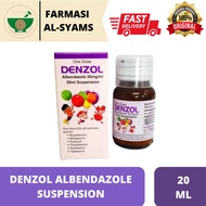 DENZOL ALBENDAZOLE 20MG/ML SUSPENSION 20ML
