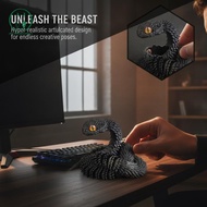 [Chicnest] 3D Creative Printed Toys Snake Model Sensory Toys Desktop Ornament 3D Printed Snake Deskt