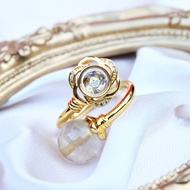 แหวนกังหันไหมทอง แหวนกังหันวัดแชกงหมิว(หมุนได้จริง)ดูดทรัพย์ใส่แล้วรวยของแท้ (พร้อมส่งในไทย)