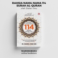 Galeri Ilmu - Rahsia Nama-Nama 114 Surah Al-Qur’an (2022) | sinopsis 114 surah al quran | buku agama