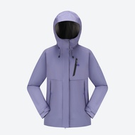 QUECHUA NH900 WATERPROOF JACKET WOMEN foggy purple