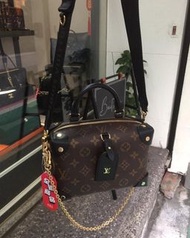 典精品 LV 全新 真品 M45571 Petite Malle Souple 軟質箱 盒子包 手提 肩背包 晶片 現貨