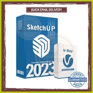 ✸ ➶ ⇨ Sketchup 2024 | VRay 7 | Enscape 4 - Windows | Lifetime