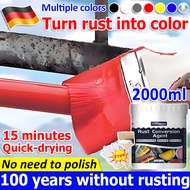 【Lasts 100 years】anti rust paint for metal rust remover anti rust paint converter rust removal 2000g