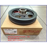 DAIHATSU CRANKSHAFT PULLEY （ 4PK ) DH-13470-BZ011-001 MODEL : MYVI 1.3 AVANZA 1.3