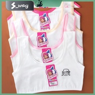 Girls Training Bra Anti-peering Lingerie Vest Cotton Girl Bra Teenager Camisole Sports Underwear Tee