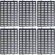 Saguaro Acres Rabbit and Small Animal Cage Resting Mat for Wire Floored Cages - Pack of 6 (Black)