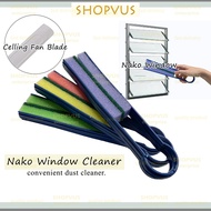 [Ready Stock] Span Penyepit / Pengelap Tingkap / Nako Window Cleaner / Sponge / Dust / Habuk