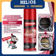THEAOSON Carburetor Cleaner Throttle Body Fuel Injector Carbon Cleaner 450ml
