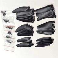 F0 48Pcs(6 Sets) 4 E88 GT Foldable Drone Maple Leaf Wing Fan Spare Parts Blade Propeller