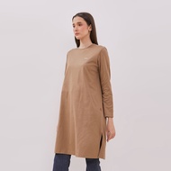 DUST Leyla Brown Tunic T-Shirt (D.7921)