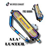 Standard racing exhaust ala style luster nmax aerox vario pcx lexi adv etc original hr speed exhaust