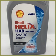 ✧ ✢ ♈ Shell Helix HX8 SAE 5W-30 Synthetic Diesel Oil