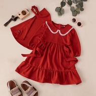 Jemico gamis for baby girls aged 6 - 24 months and 1 year - 2 years, jersey material