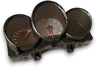 Gloss Carbon Fiber Dashboard Dial Gauge Rings Bezel for Porsche Macan 95B 2014-2023/for Porsche 718 