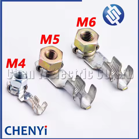 Excavator Parts Diesel engine fuel injector nut terminal M4 M5 M6 2050216-1 1599300-1 1599298-1 1599