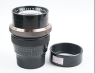 大珍品 市場唯一CARL ZEISS/卡爾蔡司 JENA BIOTAR 70mm F/1.4 T 已改徠卡M口 #34795