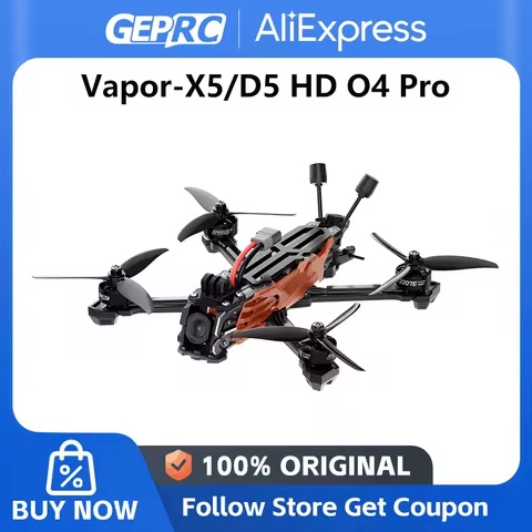 GEPRC Vapor-X5 D5 HD O4 Pro FPV Drone 5Inch O4 Air Unit VTX RC Quadcopter Freestyle Drone 4K120fps R