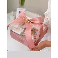 gift box set hadiah exchange gift idea Kotak Hadiah Krismas untuk Girlfriend Kotak Hadiah Transparan