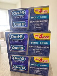 Oral B 牙膏4支装
