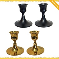 [FenteerMY] 2.5x3inch Metal Taper Candle Holder Table Centerpiece Tabletop Decoration for Wedding Reception