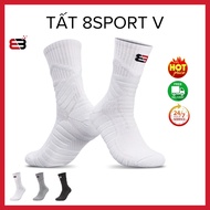 New Generation 8Sport V Midweight Socks for Sports, Soccer, Badminton, Basketball, Volleyball, Tenni