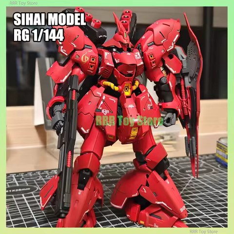 In Stock New SIHAI Model RG 1/144 MSN-04 Sazabi Assembly Model Kit Action Figures Robot Plastic Mode