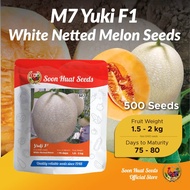 [500 Seeds] M7 Benih Melon Yuki Soon Huat Seeds