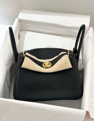 門市現貨Hermes Lindy 26 noir ghw，tc，stamp G，Hermes Lindy 26黑色金扣
