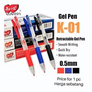ZHI XIN K-01 / K-12 Gel Pen/ Restractable gel pen