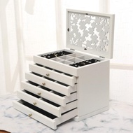 古典木質多層首飾盒-2層/4層/6層(T0291).收納多功能首飾箱首飾珠寶耳環頸鏈手鏈.