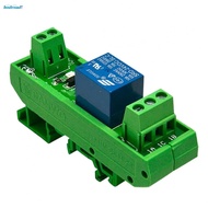 Relay Board 5/12/24V Relay Electromagnetic Relay Durable Din Rail 1 Channel