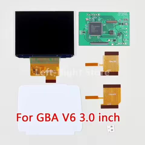1set For GBA IPS V6 6.0 3.0 Inch Point to Point IPS LCD IPS Screen With OSD Menu Function For GameBo