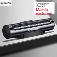 2 Suitable For Mazda Car Temporary Number Plate Accessories Mastercard/Mazda 2/Mazda 3/Mazda 5/Mazda
