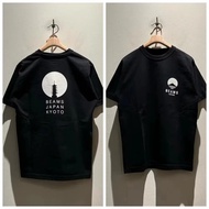 Hot Sale Fashion BEAMS JAPAN KYOTO PRIMT T-shirt Fuji Men's and Women's Short sleeved T-shirt