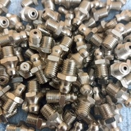 SIKU Nipple Grease Grease Grease Avino Chrome 8mm 10mm Straight 180degree Bent Elbow 90degree