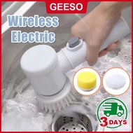 GEESO Multifunctional Electric Cleaning Brush Magic Brush Electric Cordless Cleaning Spin Scrubber B