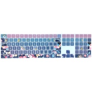 Silicone Keyboard Cover for Apple iMac Magic Keyboard with Numeric Keypad MQ052LL/A (Model: A1843, 2