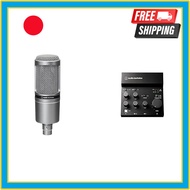 Audio-Technica AT2020 XLR Condenser Microphone for Streaming, Home Recording, Podcasting, DTM, and R