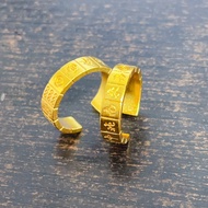 cod 24K Gold Womens Mahjong Bracelet | AU999 Pure Gold embossed tiles with enamel trendy & unique ch